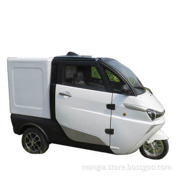 COC Certificate of Three wheel Electric car with Cargo Box China Electric Vehicle Low speed Lead Acid Adult EEC Electric car